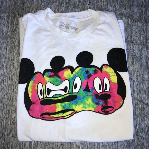 Neff Tops - SOLD Neff x Disney trippy mickey t-shirt